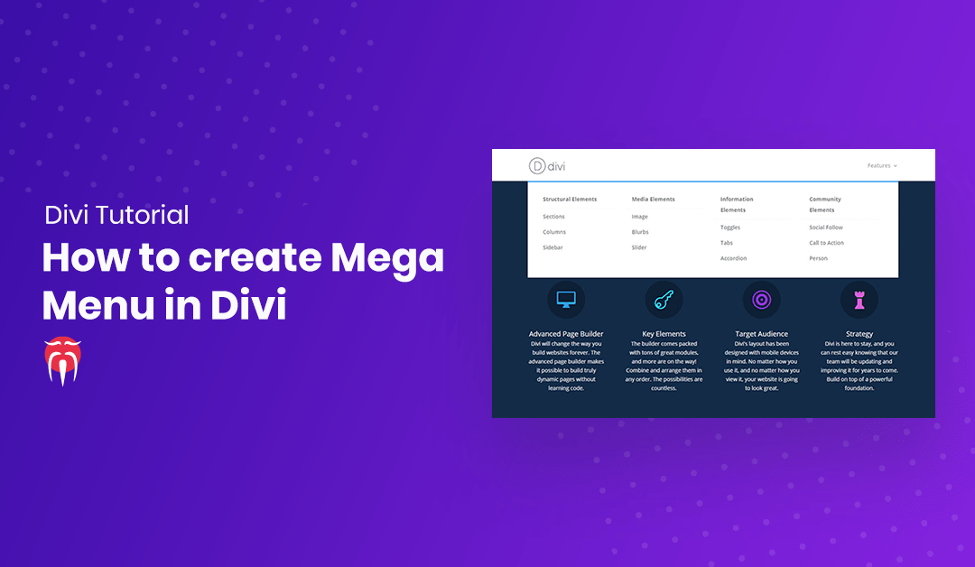 How to use Divis Mega Menu to create awesome custom menus