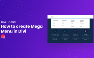 How to use Divis Mega Menu to create awesome custom menus