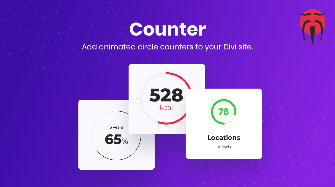 Counter Demo - The Best Modules for Divi