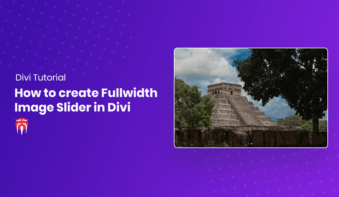 Create a Fullwidth Image Slider using the Divi Slider Module