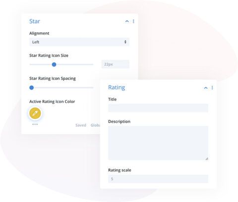 Star Rating - The Best Modules for Divi
