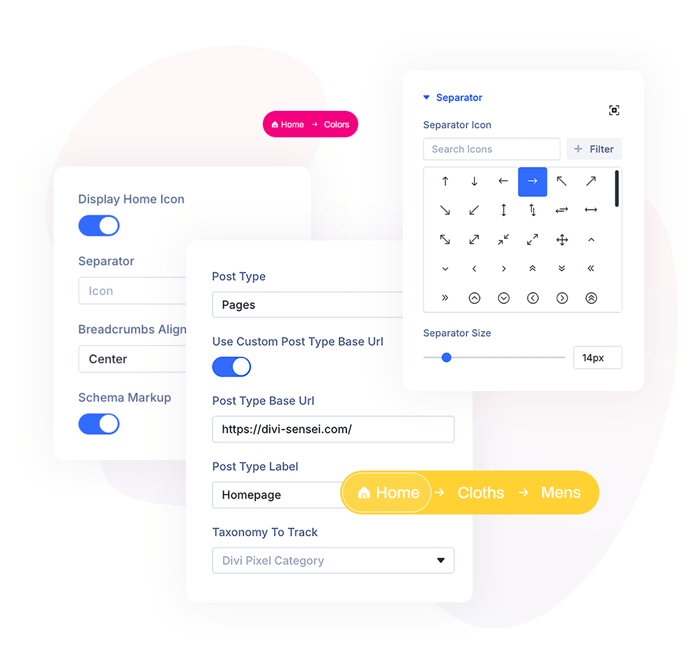 Breadcrumbs - The Best Modules for Divi
